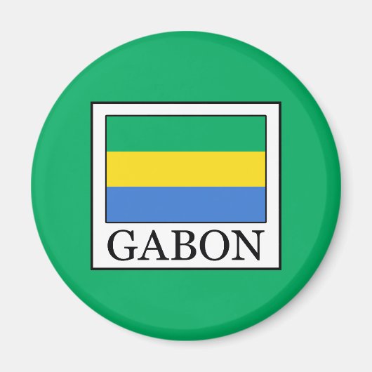 Gabon Magneet (Voorkant)