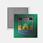 Gabon Magneet (Voorkant / Achterkant)