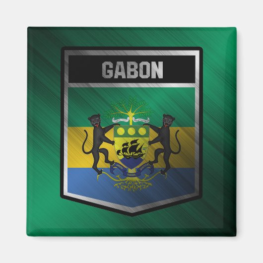 Gabon Magneet (Voorkant)