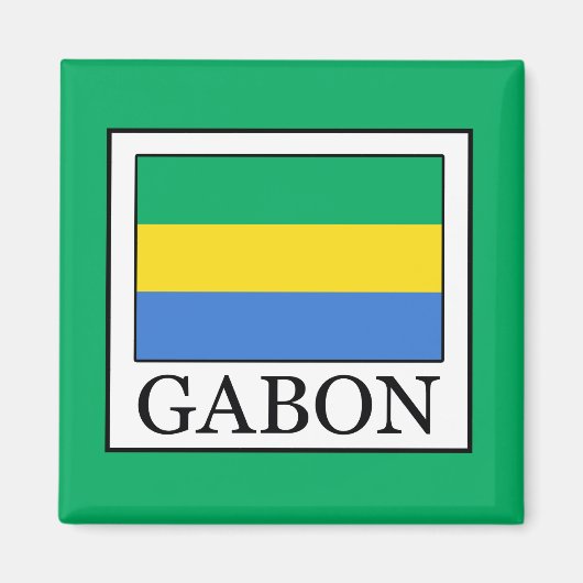 Gabon Magneet (Voorkant)