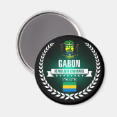 Gabon Magneet (Voorkant / Achterkant)