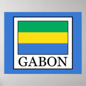 Gabon Poster (Voorkant)
