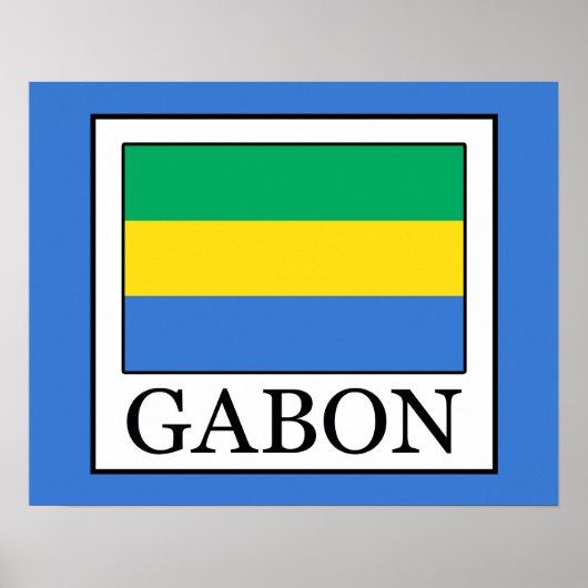 Gabon Poster (Voorkant)
