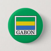 Gabon Ronde Button 5,7 Cm (Voorkant)