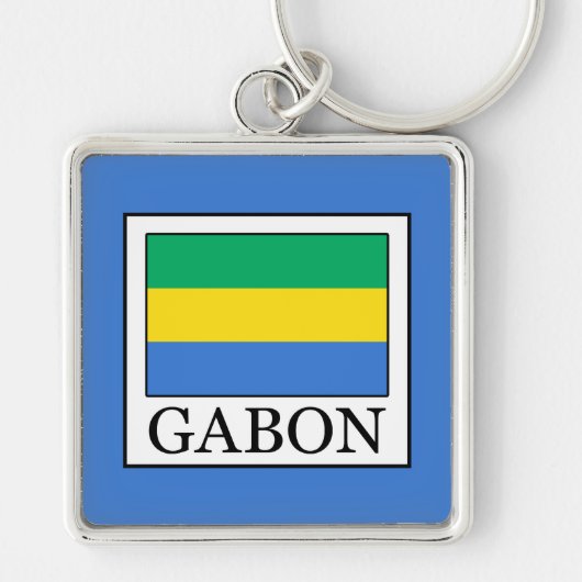 Gabon Sleutelhanger (Voorkant)