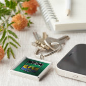 Gabon Sleutelhanger (Zijkant)