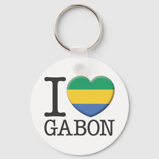 Gabon Sleutelhanger (Voorkant)