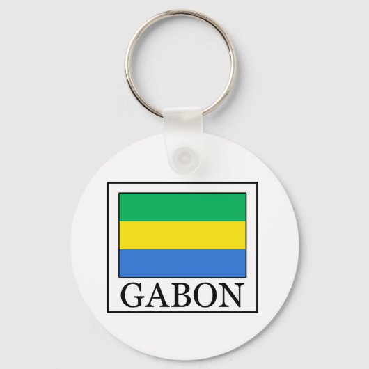 Gabon Sleutelhanger (Voorkant)