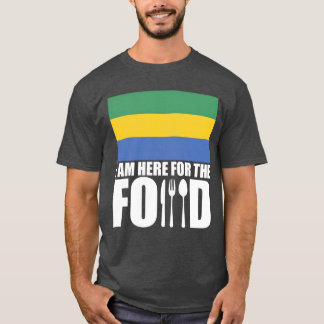 Gabon souvenir eten reizen familie t-shirt