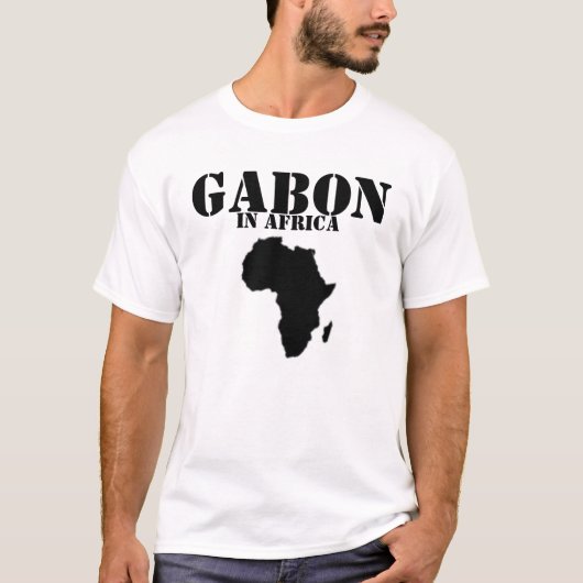 GABON,T-SHIRTS T-SHIRT (Voorkant)