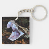 Gabon viper sleutelhanger (Achterkant)