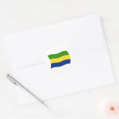 Gabon Vlag Sticker (Envelop)