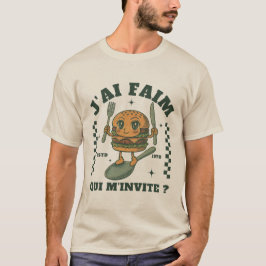 Gabon: wie heeft honger en nodigt me uit? t-shirt