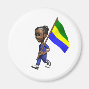 Gabonese meid magneet