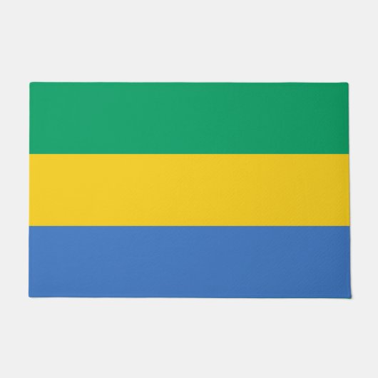 Gabonese vlag (Gabon) Deurmat (Voorkant)