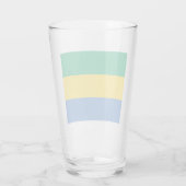 Gabonese vlag (Gabon) Glas (Achterkant)