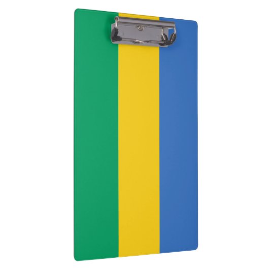 Gabonese vlag (Gabon) Klembord (Rechts)
