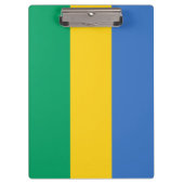 Gabonese vlag (Gabon) Klembord (Voorkant)