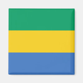 Gabonese vlag (Gabon) Magneet