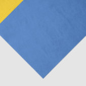 Gabonese vlag (Gabon) Tissuepapier (Detail)
