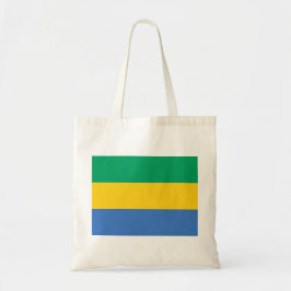 Gabonese vlag (Gabon) Tote Bag