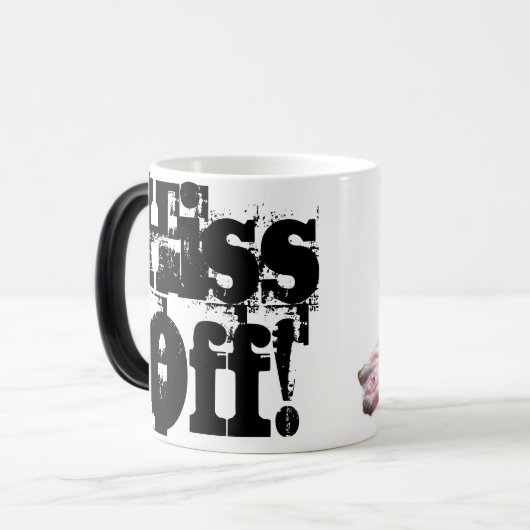 Gaboon-viper, Hiss off! Magische Mok (Voorkant links)