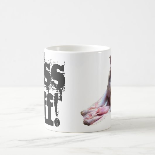 Gaboon-viper, Hiss off! Magische Mok (Center)