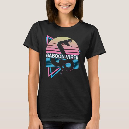 Gaboon Viper Snake T-shirt (Voorkant)