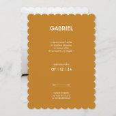 "Gabriel"-adoptie Feestdagenkaart (Voorkant / Achterkant)