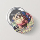 Gabriel Closeup Ronde Button 5,7 Cm (Voorkant /achterkant)