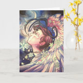 Gabriel Closeup-wenskaart Kaart (Gele Bloem)