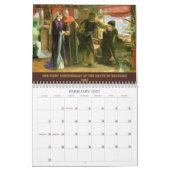 Gabriel Dante Rossetti Wall Agenda Kalender (Feb 2027)