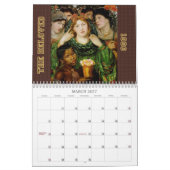 Gabriel Dante Rossetti Wall Agenda Kalender (Mar 2027)