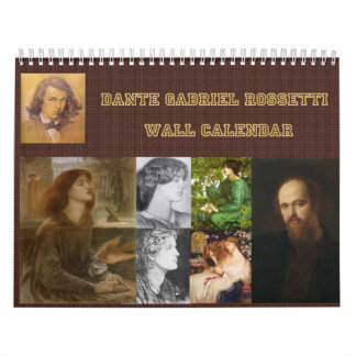 Gabriel Dante Rossetti Wall Agenda Kalender