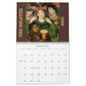 Gabriel Dante Rossetti Wall Agenda Kalender (Mar 2026)