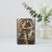 Gabriël de aartsengel gebed Kaart Visitekaartje (Staand voorkant)