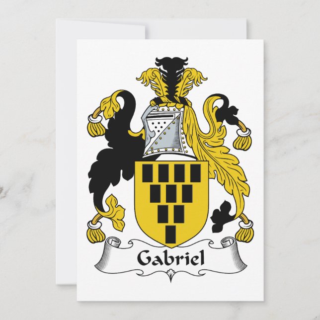 Gabriel Family Crest (Voorkant)