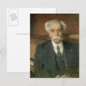 Gabriel Faure Briefkaart (Voorkant / Achterkant)