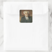 Gabriel Faure Vierkante Sticker (Tas)
