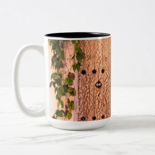 Gabriel Garcia Marquez Graffiti Tweekleurige Koffiemok (Links)