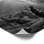 Gabriel kondigt de geboorte van Jezus aan Poster (Hoek)