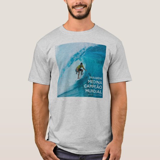 Gabriel Medina - Campeão Mundial T-shirt (Voorkant)