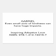 Gabriel Quote in "Inspirerende Adoptieve Liefde" R