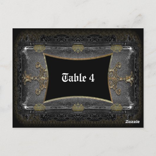 Gabriel Royal Card Briefkaart (Achterkant)