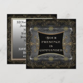 Gabriel Royal Victoriaans Party Kaart (Voorkant / Achterkant)