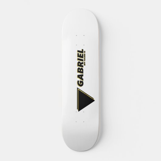 GABRIEL. SAMER BRASIL PERSOONLIJK SKATEBOARD (Voorkant)