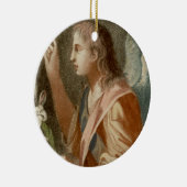 Gabriel the Archangel (M 011) Keramisch Ornament (Rechts)