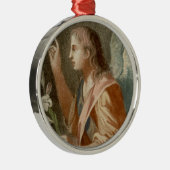 Gabriel the Archangel (M 011) Metalen Ornament (Rechts)