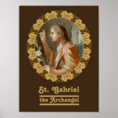 Gabriel the Archangel (M 011) Poster (Voorkant)