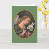 Gabriel the Archangel (M 035) Kaart (Gele Bloem)
